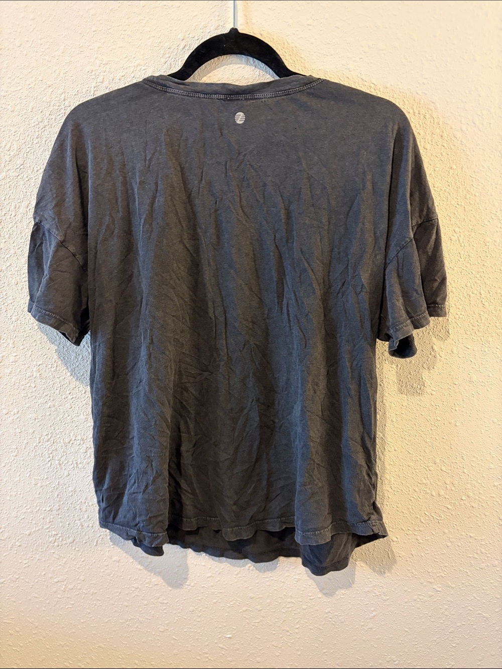 Zella Dark Charcoal Crewneck Tee - Picture 4 of 4